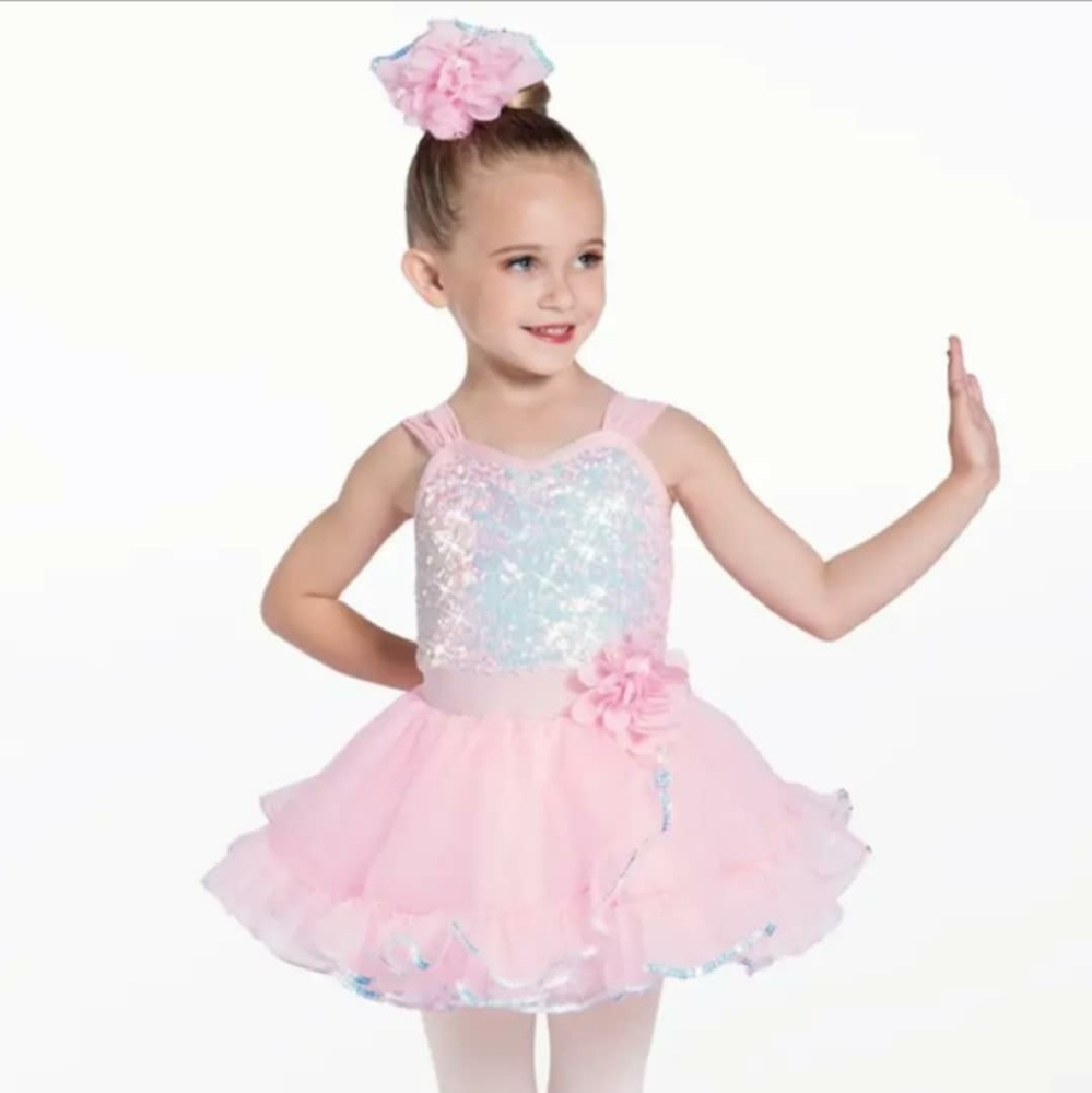 Sparkling Pink Tutu Costume for Kids